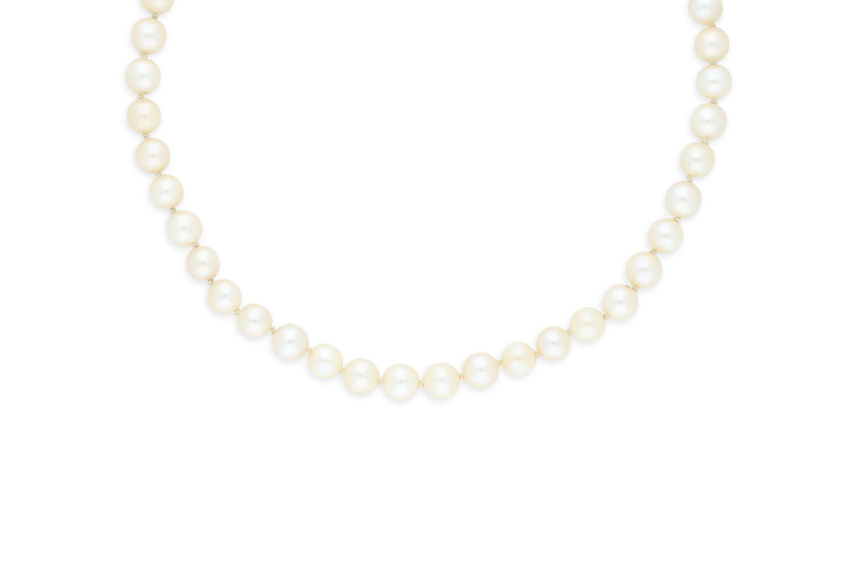Zuchtperlenkette • 925 Silber vergoldet