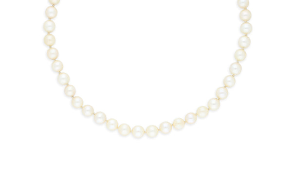 Zuchtperlenkette • 925 Silber vergoldet