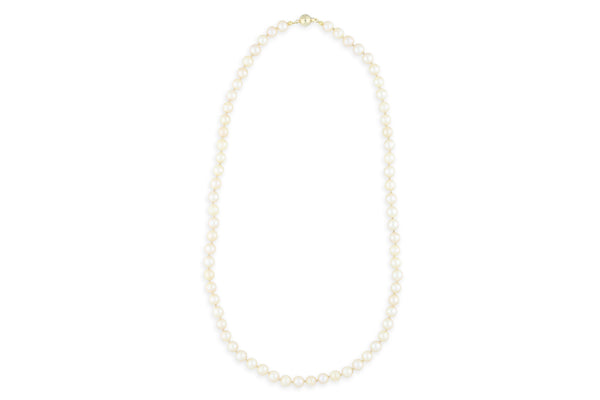 Zuchtperlenkette • 925 Silber vergoldet