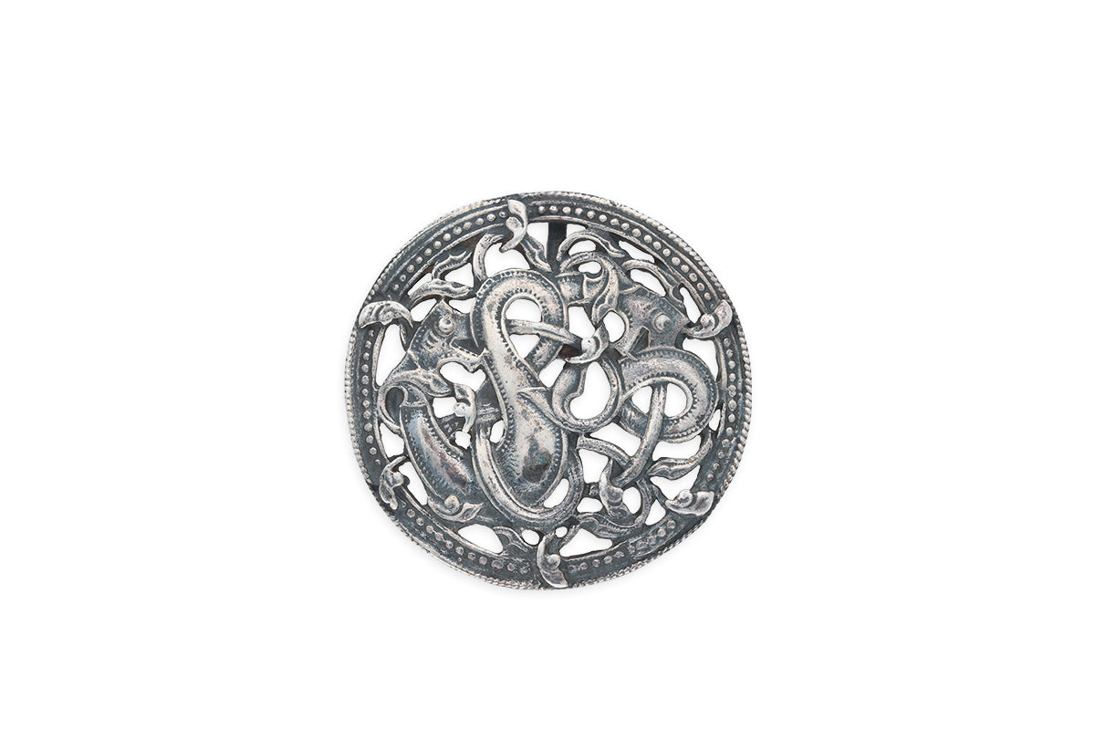 Wikinger Anhänger • Borre-Stil • 925 Silber