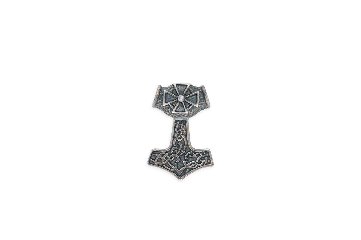 Wikinger Anhänger • Thors Hammer Mjölnir • 925 Silber