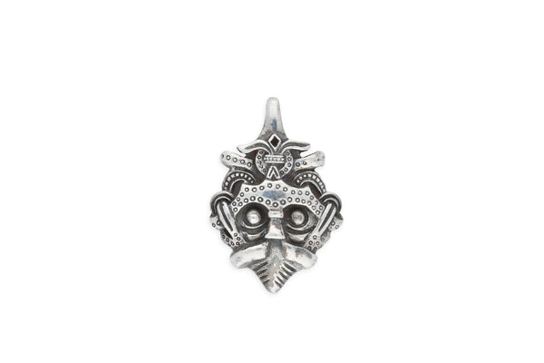 Wikinger Anhänger • Maskenmotiv • 925 Silber