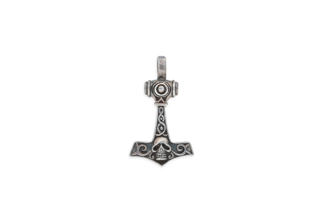 Wikinger Anhänger • Thors Hammer Mjölnir • 925 Silber
