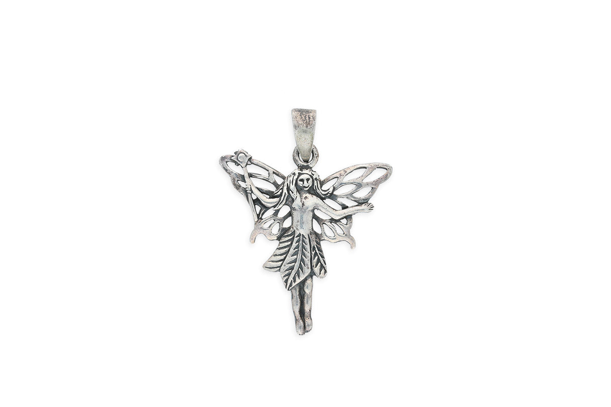 Wikinger Anhänger • Feenmotiv • 925 Silber