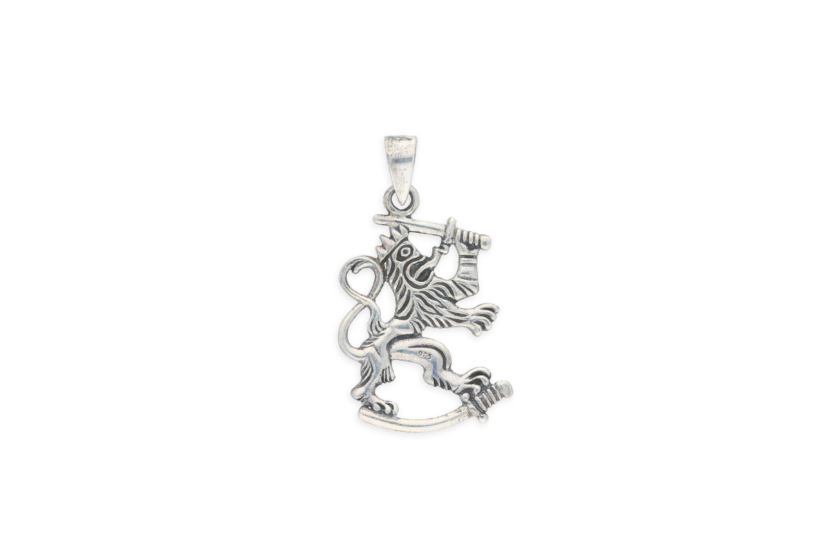 Wikinger Anhänger • Löwenmotiv • 925 Silber