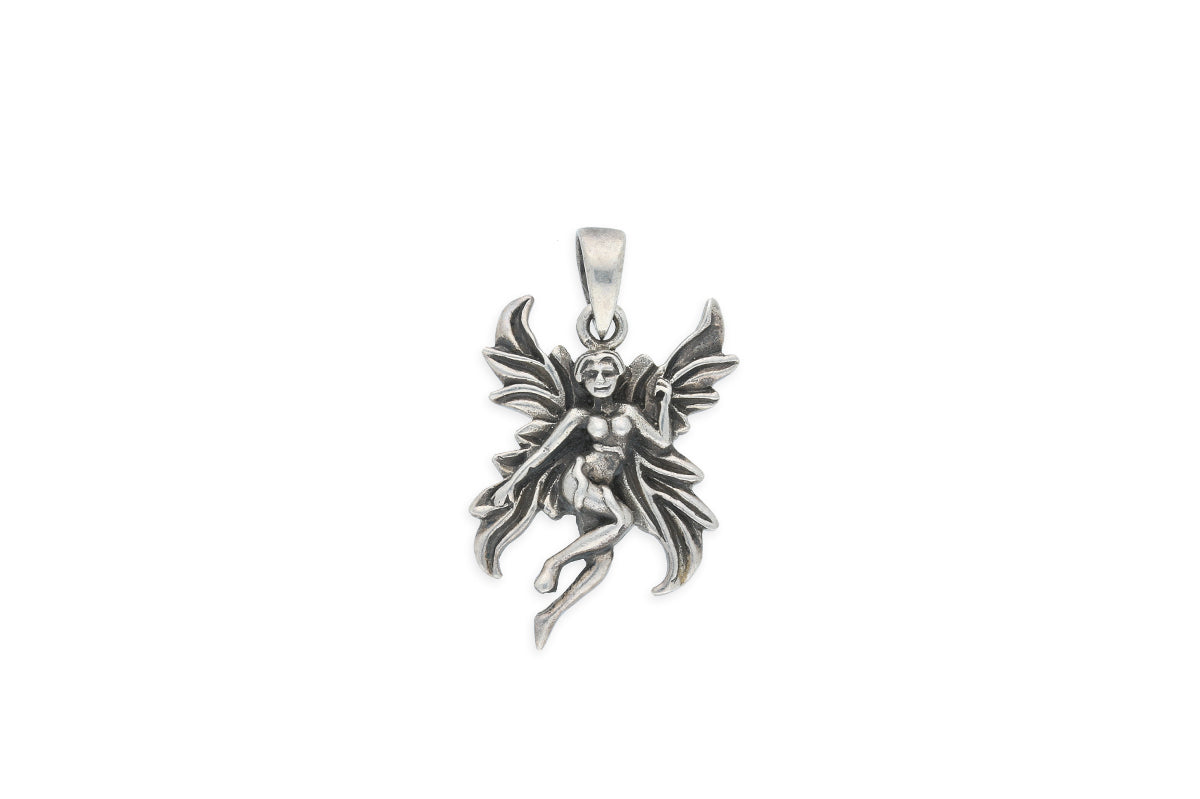 Wikinger Anhänger • Feenmotiv • 925 Silber