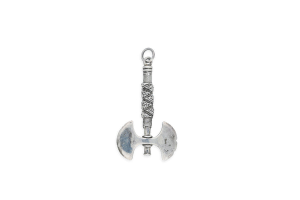 Wikinger Anhänger • Doppelaxt • 925 Silber