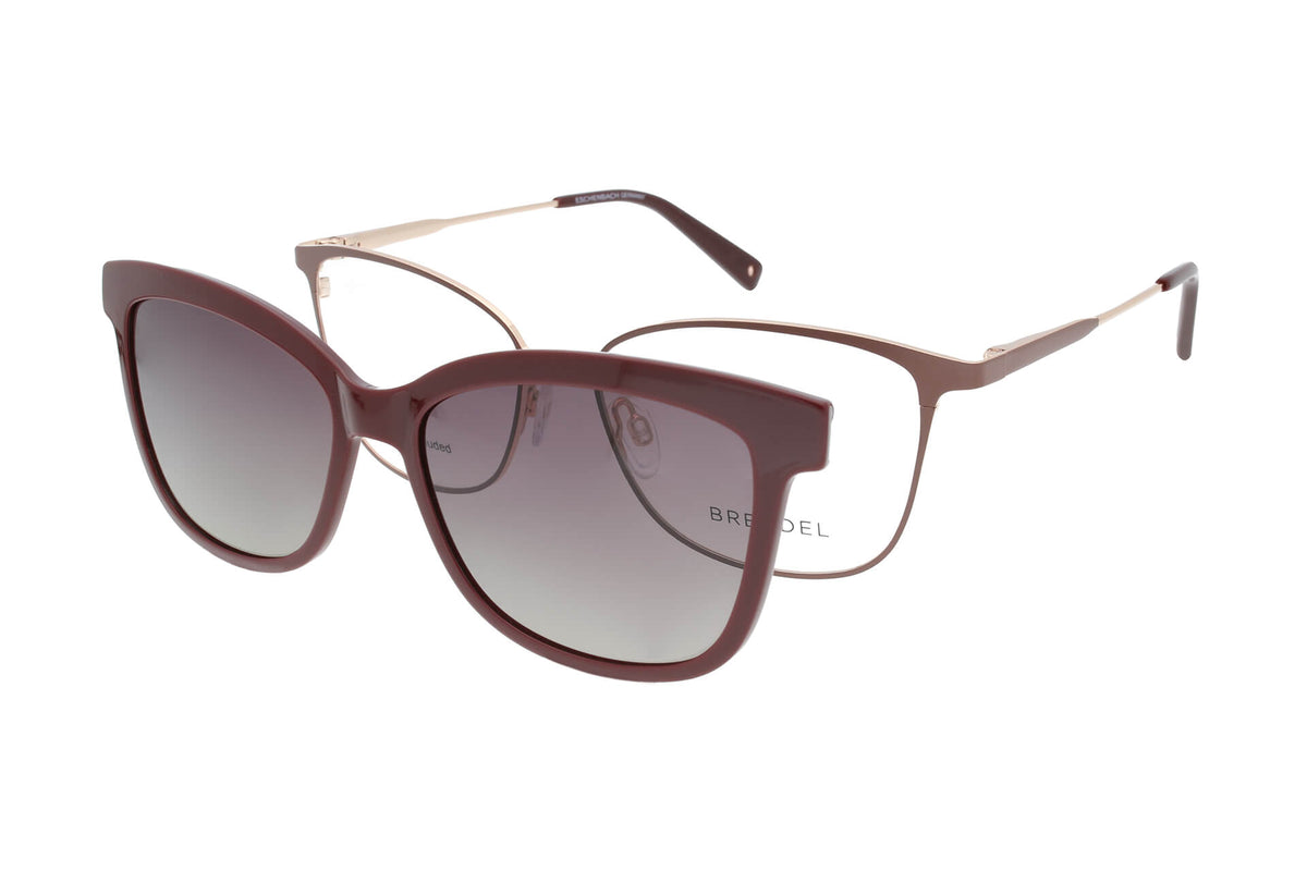 Brendel Damenbrille mit polarisiertem Magnet Sonnenclip • 902478 50