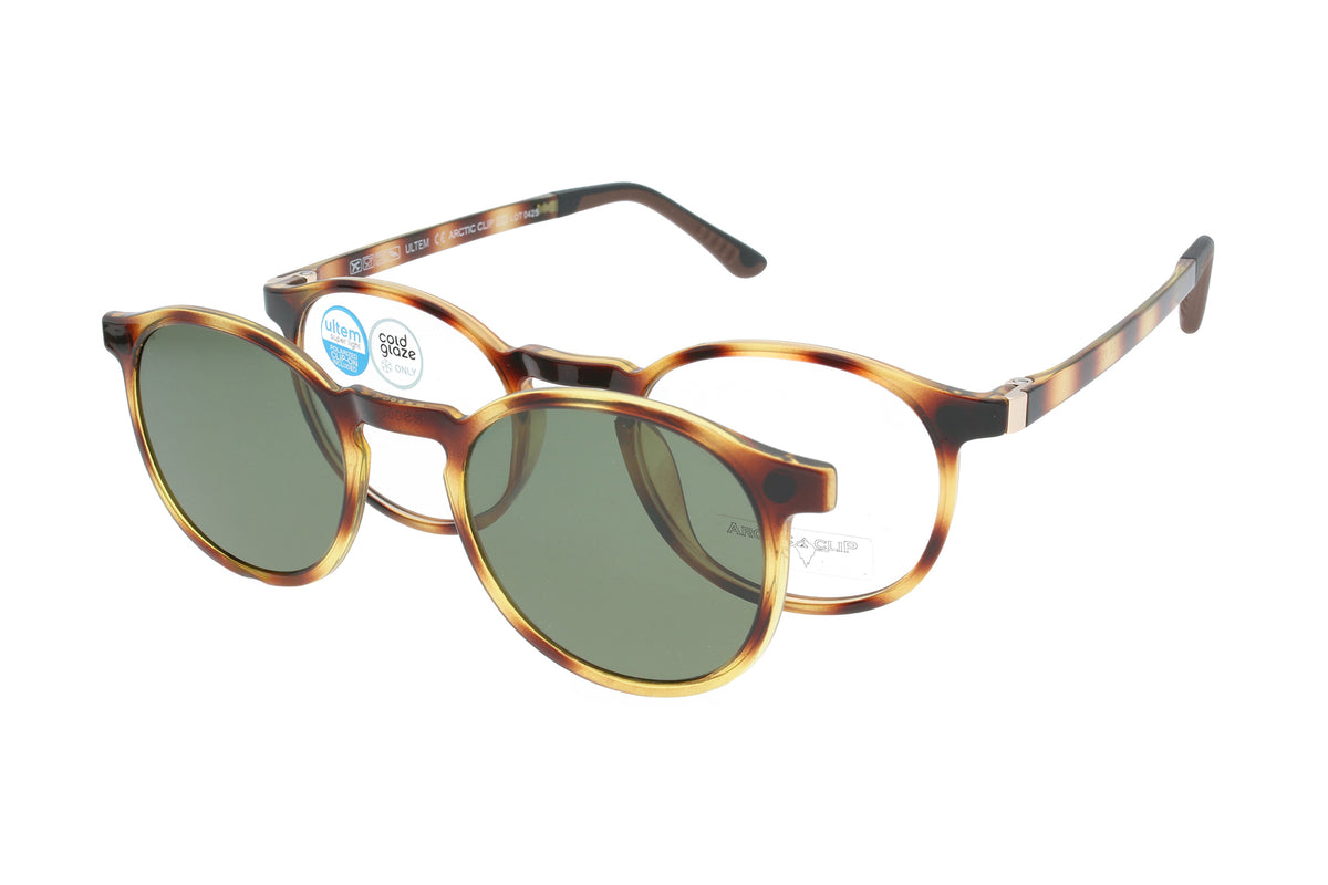 Arctic Clip Brille RS006 C2 mit polarisiertem Magnet Sonnenclip