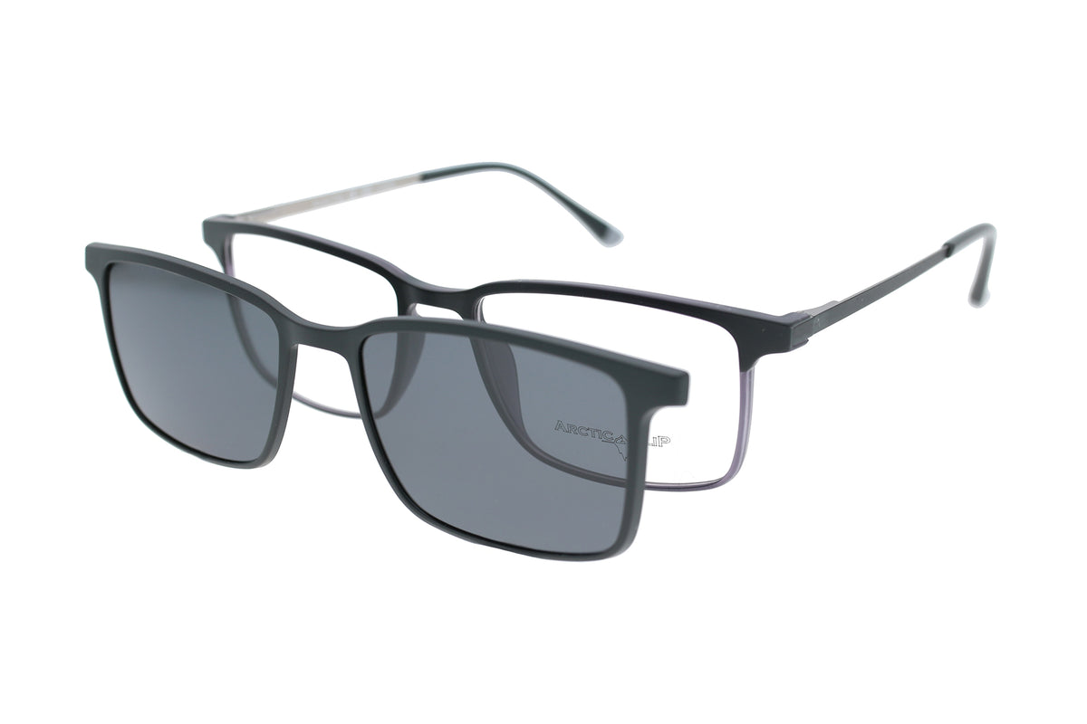 Arctic Clip Brille SJ1909 C4 mit polarisiertem Magnet Sonnenclip