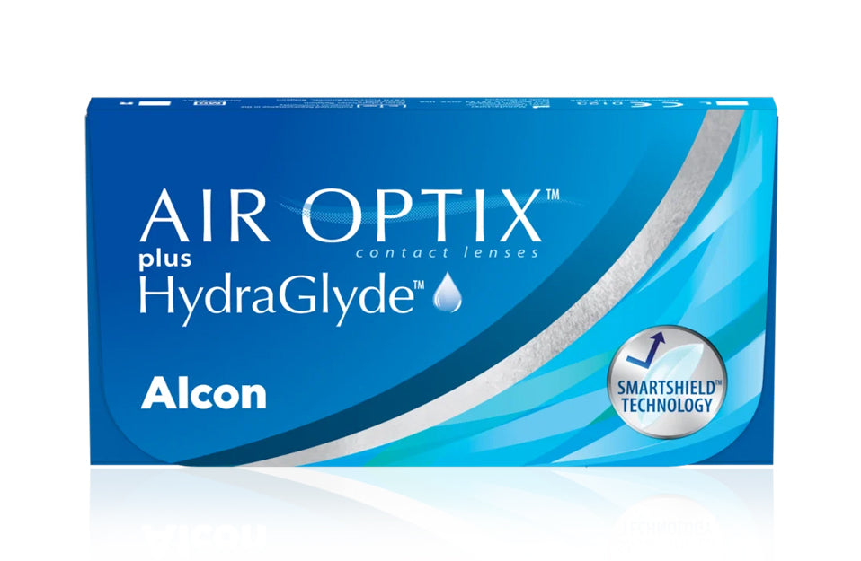Alcon AIR OPTIX plus HydraGlyde  Monatslinsen • Sphärisch 3 St.