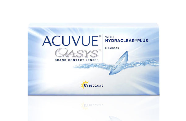 J&J ACUVUE OASYS with Hydraclear Plus 2-Wochenlinse • Sphärisch 6 St.