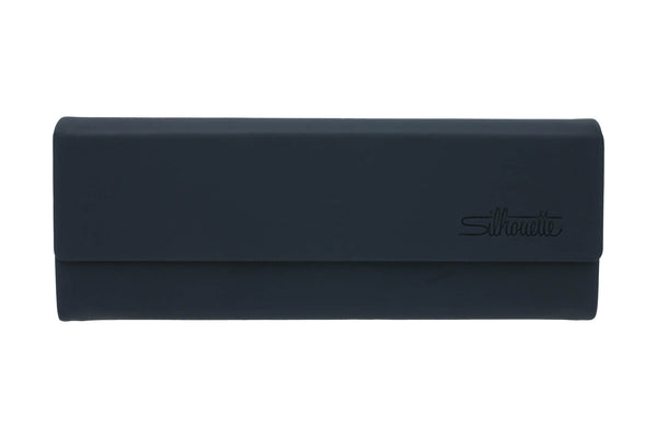 Silhouette Randlos Titan Brille • BLEND 5555 EP 9040 • Etui