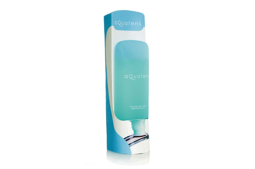 aQuatens Brillen Reinigungsset 75ml • Seife & Microfasertuch
