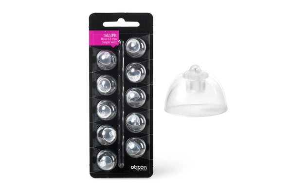 Oticon Bass Dome Einzelvent MiniFit Schirmchen - 12 mm