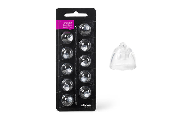 Oticon Bass Dome Einzelvent MiniFit Schirmchen - 8 mm