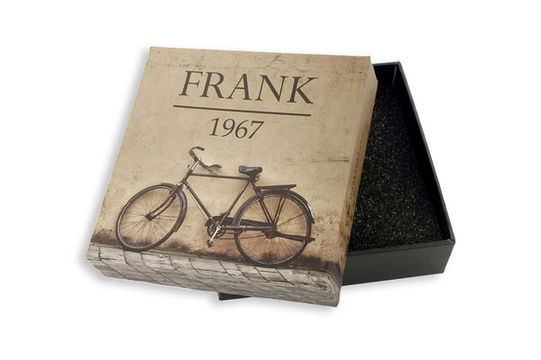 Frank 1967 Herrenarmband • Achat •  Edelstahl • 7FB-0671 • Verpackung