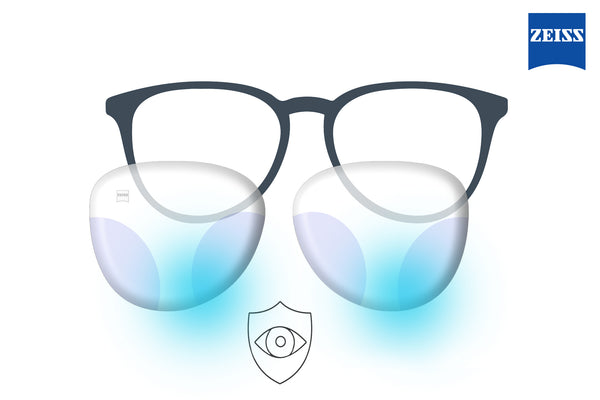 ZEISS BlueGuard Gleitsicht Gläserpaar