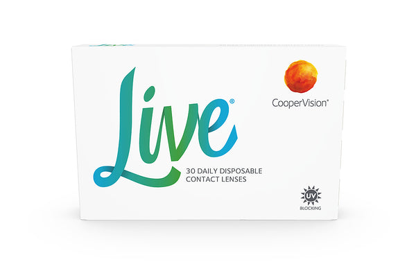 CooperVision Live Tageslinse • Sphärisch 30 St.