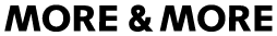 More & More Logo