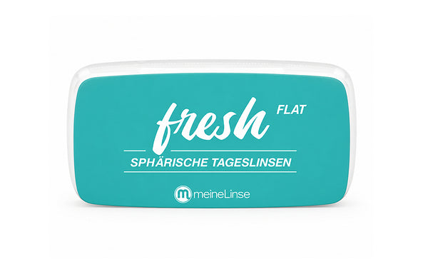 meineLinse FRESH FLAT Tageslinsen - Sphärisch 30 St.