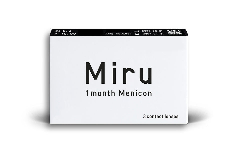 Menicon Miru Monatslinsen - Sphärisch 3 St.