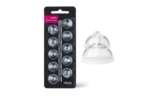 Oticon Power Dome MiniFit Doppelschirmchen - 10 mm