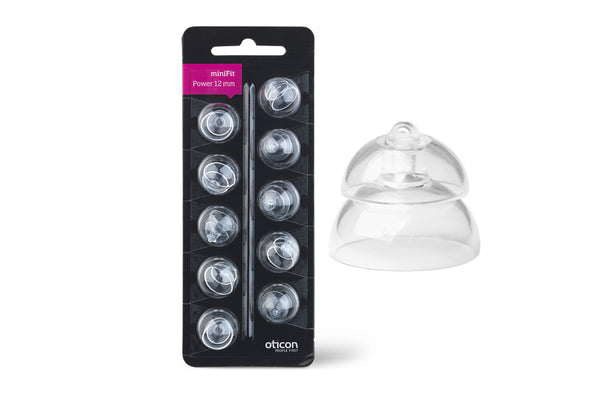 Oticon Power Dome MiniFit Doppelschirmchen - 12 mm