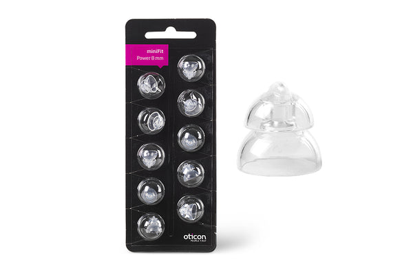 Oticon Power Dome MiniFit Doppelschirmchen - 8 mm