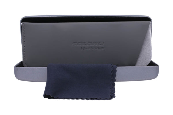 Solano Brille CL90114 C mit polarisiertem Magnet Sonnenclip - Etui