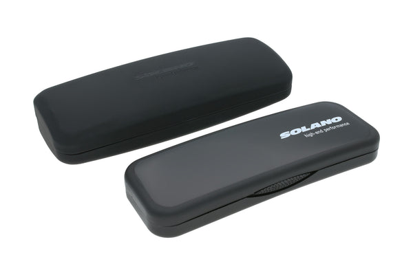 Solano Brille CL50049 C mit polarisiertem Magnet Sonnenclip - Etui