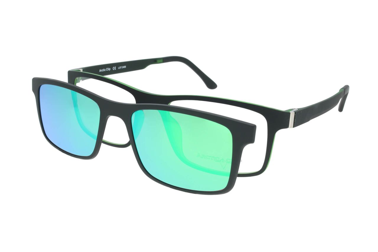 Arctic Clip Brille APU3013 C3 mit polarisiertem Magnet Sonnenclip Arctic Clip Brille APU3013 C3 mit polarisiertem Magnet Sonnenclip