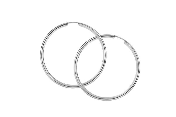 Creolen • 925 Silber rhodiniert