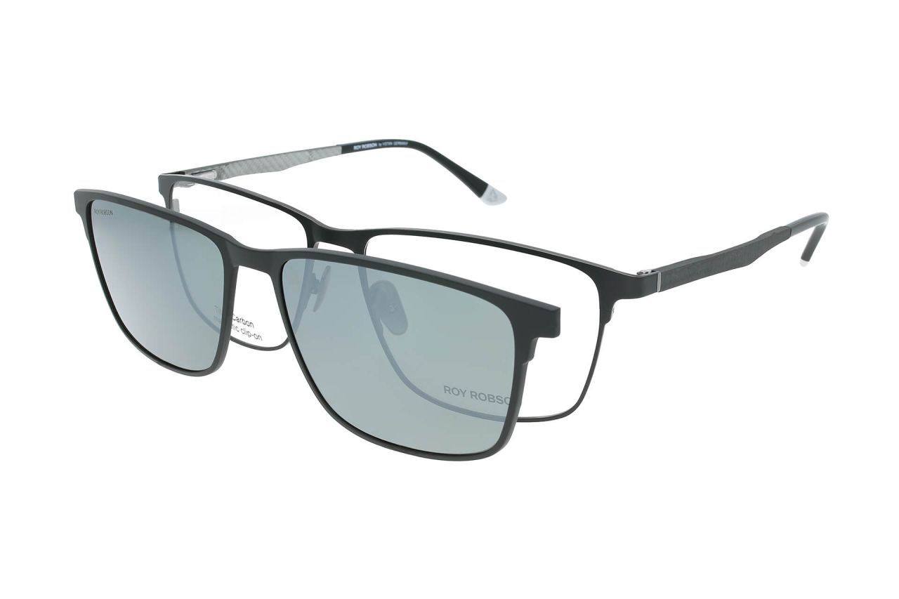 Roy Robson Brille mit polarisiertem Magnet Sonnenclip • 40101-2 Roy Robson Brille mit polarisiertem Magnet Sonnenclip • 40101-2