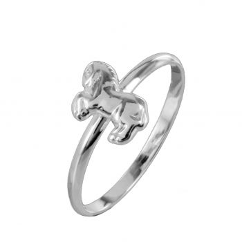 Kinderring Pferd • 925 Silber