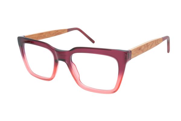 Edelweyes Brille KAMMSPITZE • Acetat • Violett Verlauf • Wurzel