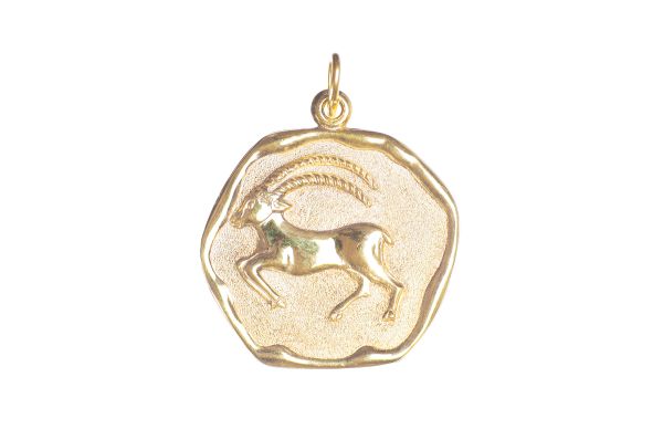 Sternzeichen Steinbock ♑ Anhänger • 333 Gold