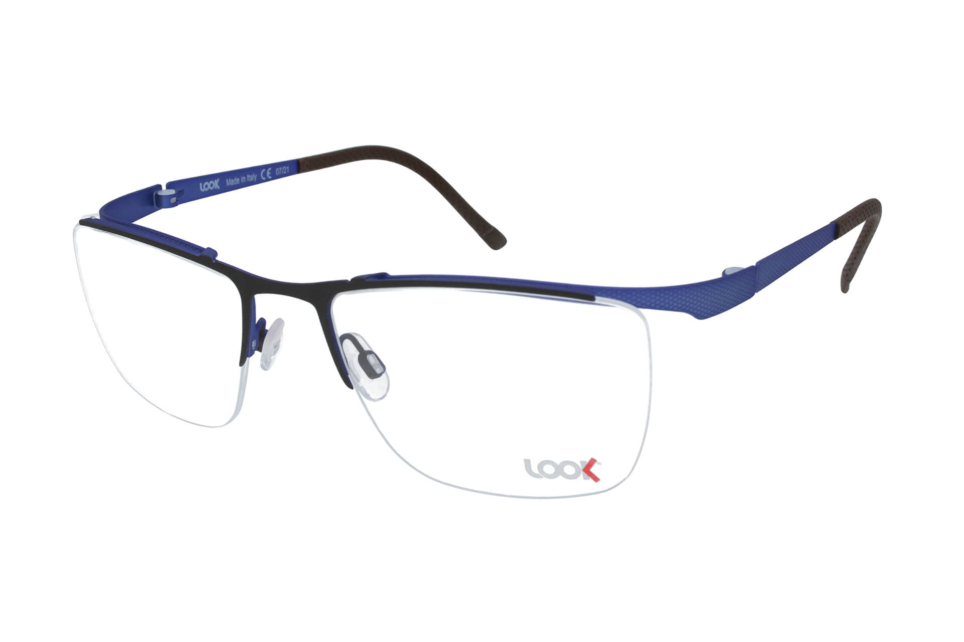 Sportlich gebogene LOOK Brille 10443 M6
