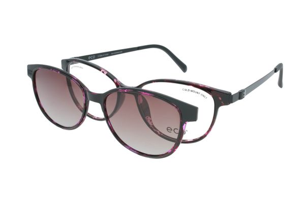 ECO Brille Volga 2 PURT mit Magnet-Sonnenclip