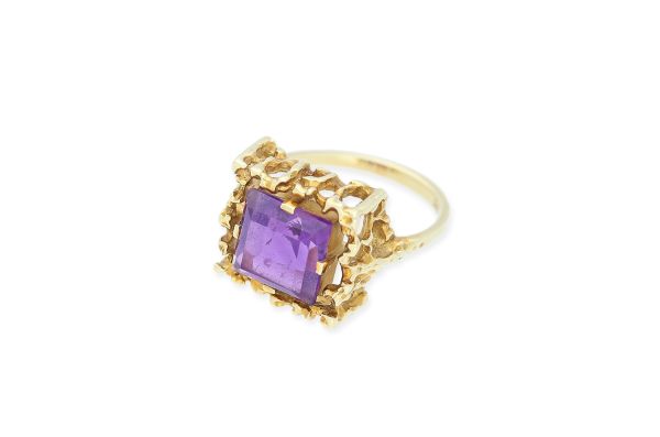 Ring • 585 Gold • Amethyst