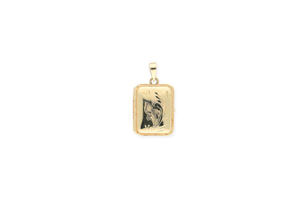 Medaillon Anhänger • 585 Gold