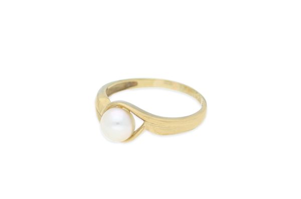 Ring • 333 Gold • Zuchtperle