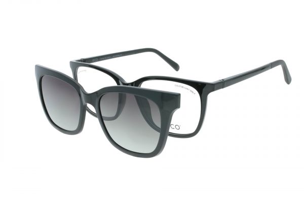 ECO Brille Willow BLK mit Magnet-Sonnenclip