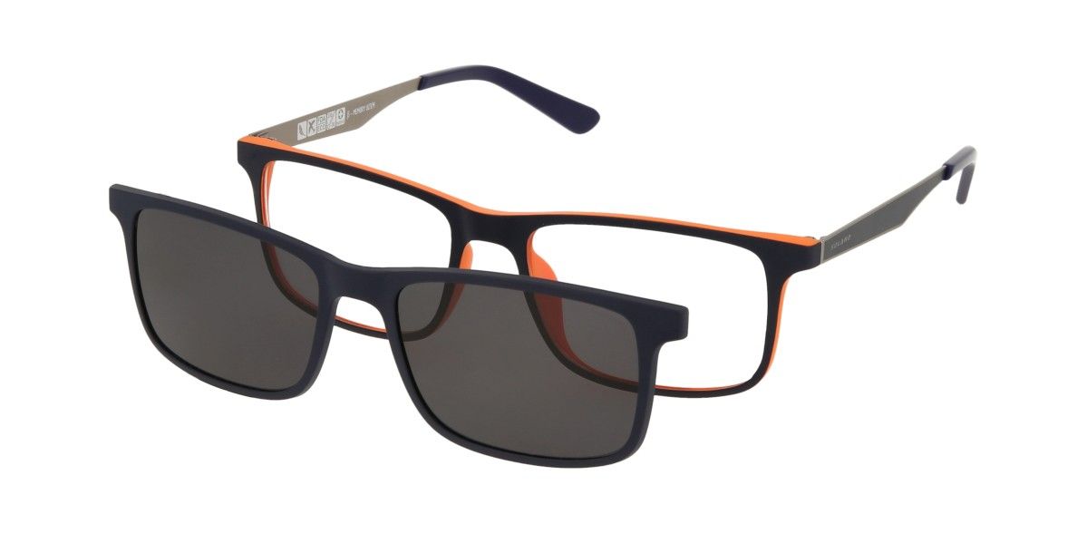 Solano Brille CL90201-D mit polarisiertem Magnet Sonnenclip Solano Brille CL90201-D mit polarisiertem Magnet Sonnenclip