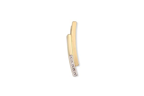 Anhänger 585 Gelbgold • Diamanten
