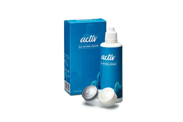 activ All-in-One-Lösung zur Kontaktlinsen-Pflege - 100ml