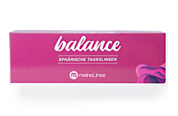 meineLinse Balance Tageslinsen - Sphärisch 30 St.