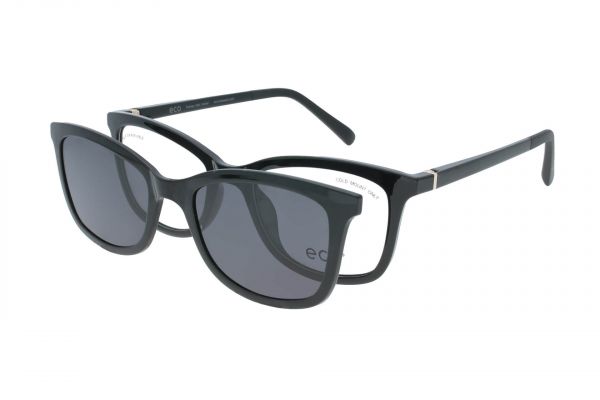 ECO Brille Tilia BLK mit Magnet-Sonnenclip