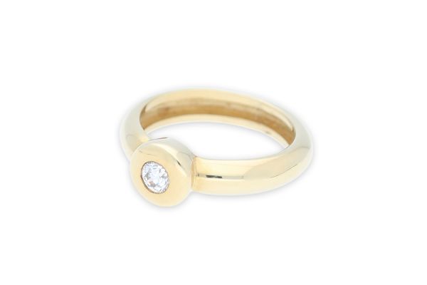 Ring 333 Gelbgold • Zirkonia