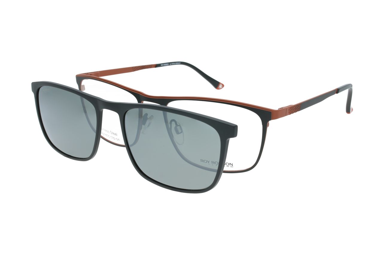 Roy Robson Brille mit polarisiertem Magnet Sonnenclip • 10083-2 Roy Robson Brille mit polarisiertem Magnet Sonnenclip • 10083-2